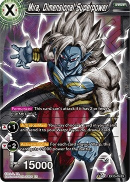 Image for Mira, Dimensional Superpower (Expansion Deck Box Set 15: Battle Enhanced) (EX15-05) - Dragon Ball Super: Masters