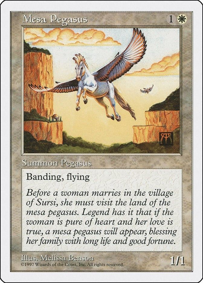 Image for Mesa Pegasus (Fifth Edition) - Magic: The Gathering