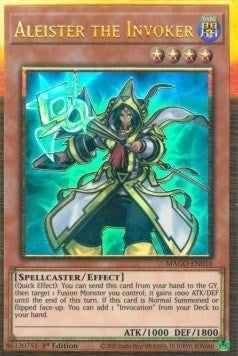 Image for Aleister the Invoker (Alternate Art) (Maximum Gold) (MAGO-EN016) - YuGiOh