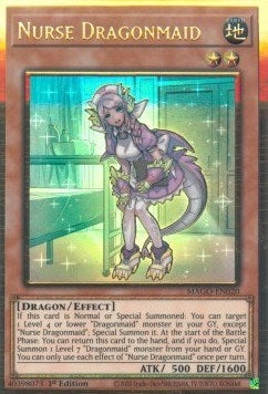 Image for Nurse Dragonmaid (Maximum Gold) (MAGO-EN020) - YuGiOh