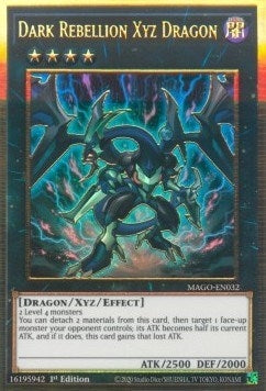 Image for Dark Rebellion Xyz Dragon (Maximum Gold) (MAGO-EN032) - YuGiOh