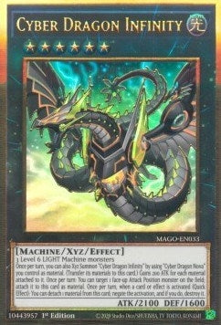 Image for Cyber Dragon Infinity (Alternate Art) (Maximum Gold) (MAGO-EN033) - YuGiOh