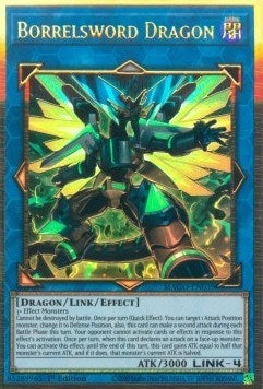 Image for Borrelsword Dragon (Alternate Art) (Maximum Gold) (MAGO-EN039) - YuGiOh
