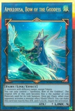 Image for Apollousa, Bow of the Goddess (Alternate Art) (Maximum Gold) (MAGO-EN041) - YuGiOh
