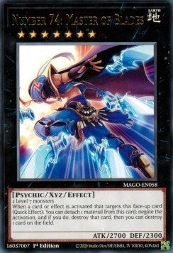 Image for Number 74: Master of Blades (Maximum Gold) (MAGO-EN058) - YuGiOh