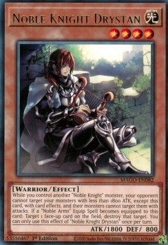 Image for Noble Knight Drystan (Maximum Gold) (MAGO-EN082) - YuGiOh