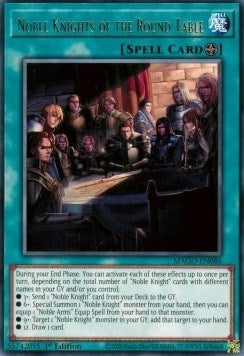 Image for Noble Knights of the Round Table (Maximum Gold) (MAGO-EN086) - YuGiOh