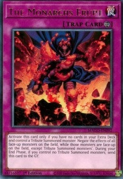 Image for The Monarchs Erupt (Maximum Gold) (MAGO-EN092) - YuGiOh
