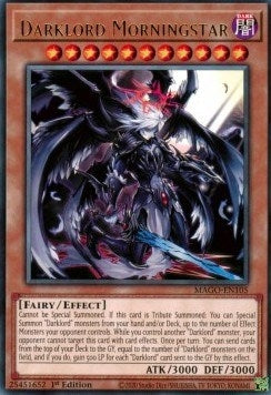 Image for Darklord Morningstar (Maximum Gold) (MAGO-EN105) - YuGiOh