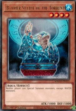 Image for Barrier Statue of the Torrent (Maximum Gold) (MAGO-EN112) - YuGiOh