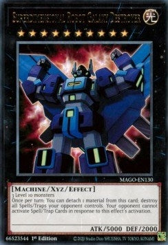 Image for Superdimensional Robot Galaxy Destroyer (Maximum Gold) (MAGO-EN130) - YuGiOh