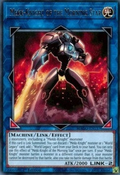 Image for Mekk-Knight of the Morning Star (Maximum Gold) (MAGO-EN137) - YuGiOh