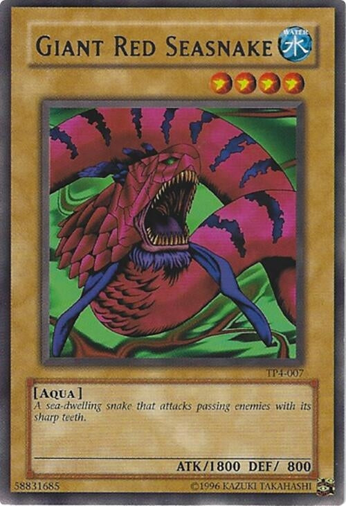 Image for Giant Red Seasnake (Tournament Pack 4) (TP4-007) - YuGiOh