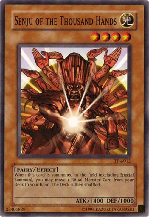 Image for Senju of the Thousand Hands (Tournament Pack 4) (TP4-012) - YuGiOh