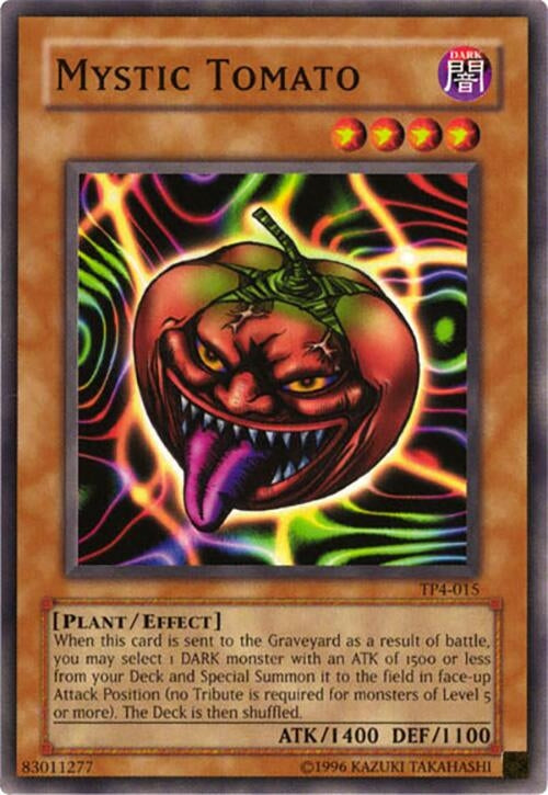 Image for Mystic Tomato (Tournament Pack 4) (TP4-015) - YuGiOh