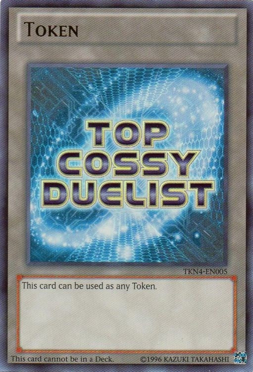 Image for Token: Top Ranked COSSY Duelist (Blue) (Yu-Gi-Oh! Tokens) (TKN4-EN005) - YuGiOh