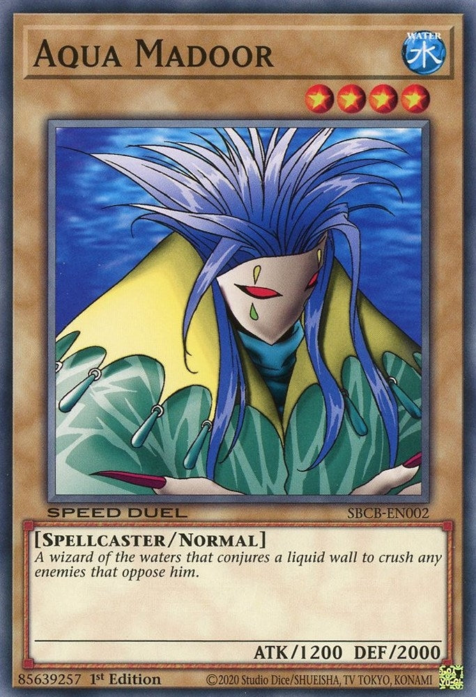 Image for Aqua Madoor (Speed Duel: Battle City Box) (SBCB-EN002) - YuGiOh