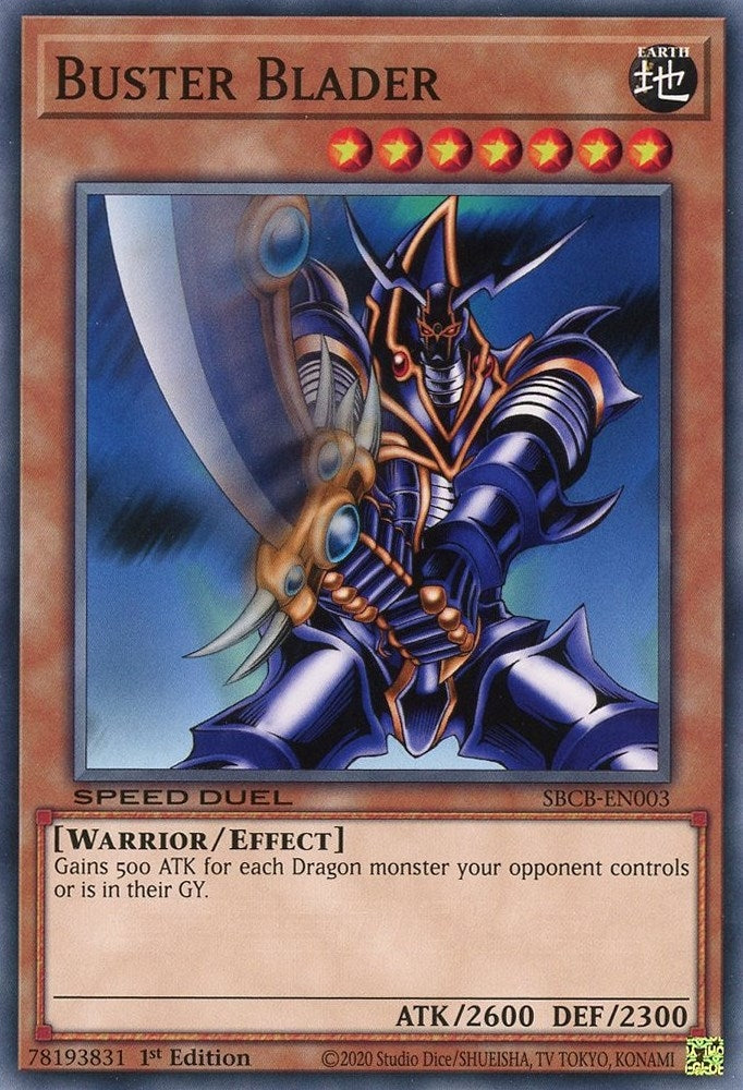 Image for Buster Blader (Speed Duel: Battle City Box) (SBCB-EN003) - YuGiOh