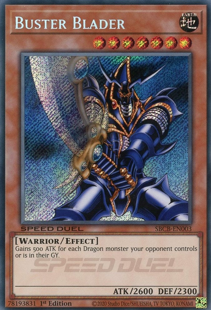 Image for Buster Blader (Secret) (Speed Duel: Battle City Box) (SBCB-EN003) - YuGiOh