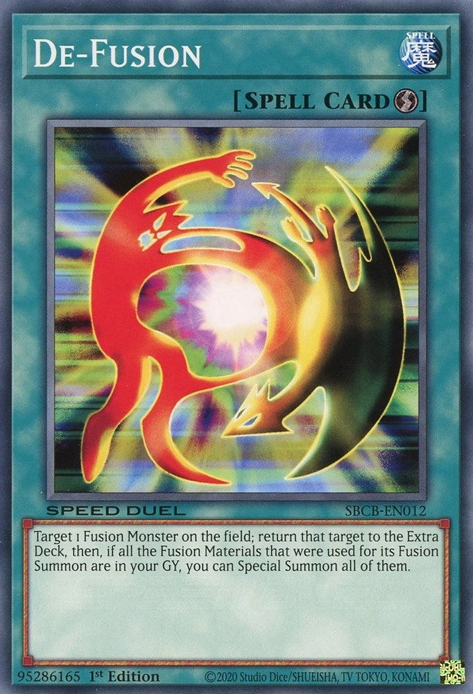 Image for De-Fusion (Speed Duel: Battle City Box) (SBCB-EN012) - YuGiOh