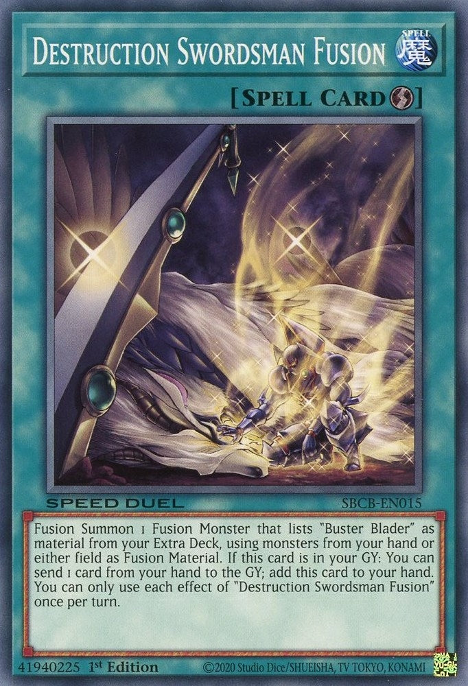 Image for Destruction Swordsman Fusion (Speed Duel: Battle City Box) (SBCB-EN015) - YuGiOh