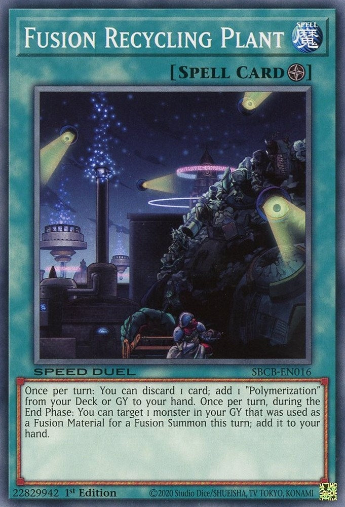 Image for Fusion Recycling Plant (Speed Duel: Battle City Box) (SBCB-EN016) - YuGiOh