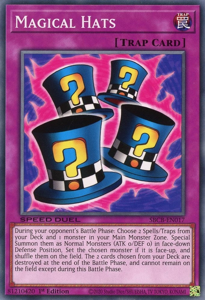 Image for Magical Hats (Speed Duel: Battle City Box) (SBCB-EN017) - YuGiOh