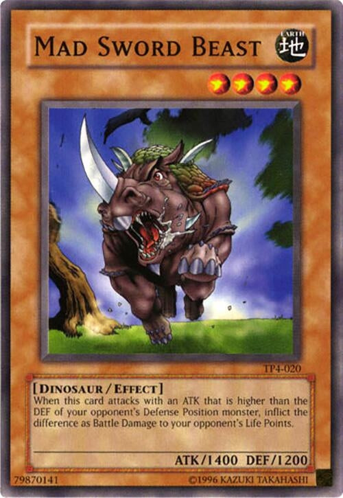 Image for Mad Sword Beast (Tournament Pack 4) (TP4-020) - YuGiOh
