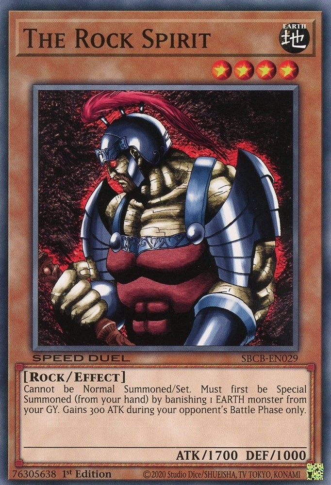 Image for The Rock Spirit (Speed Duel: Battle City Box) (SBCB-EN029) - YuGiOh