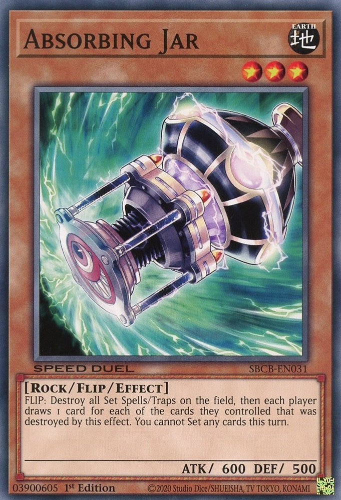 Image for Absorbing Jar (Speed Duel: Battle City Box) (SBCB-EN031) - YuGiOh
