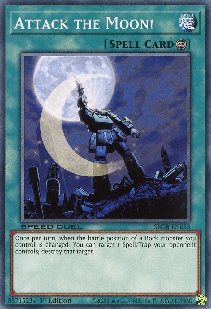 Image for Attack the Moon! (Speed Duel: Battle City Box) (SBCB-EN033) - YuGiOh