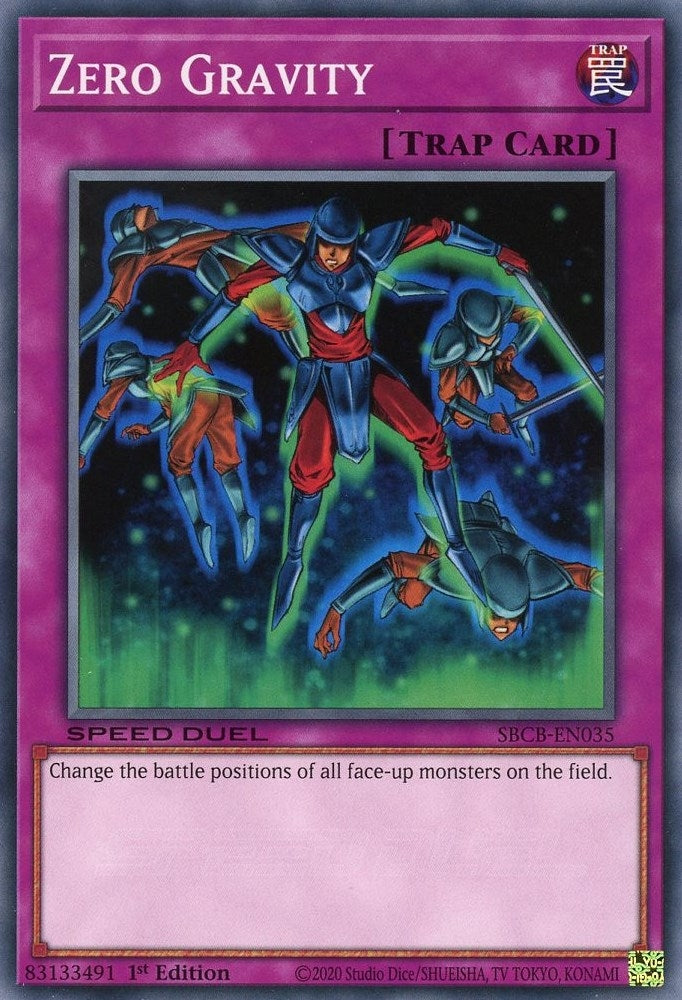 Image for Zero Gravity (Speed Duel: Battle City Box) (SBCB-EN035) - YuGiOh