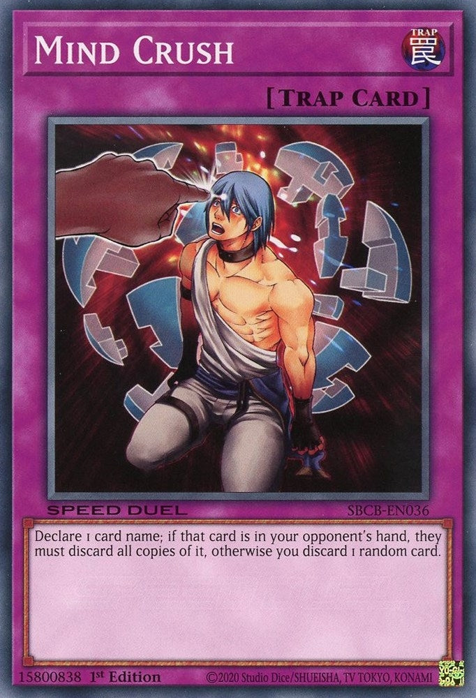 Image for Mind Crush (Speed Duel: Battle City Box) (SBCB-EN036) - YuGiOh