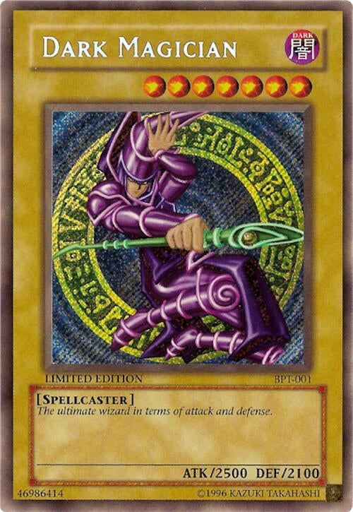 Image for Dark Magician (2002 Collectors Tin) (BPT-001) - YuGiOh