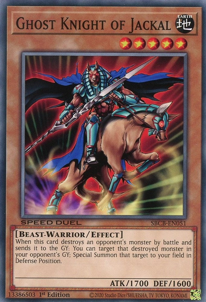Image for Ghost Knight of Jackal (Speed Duel: Battle City Box) (SBCB-EN051) - YuGiOh