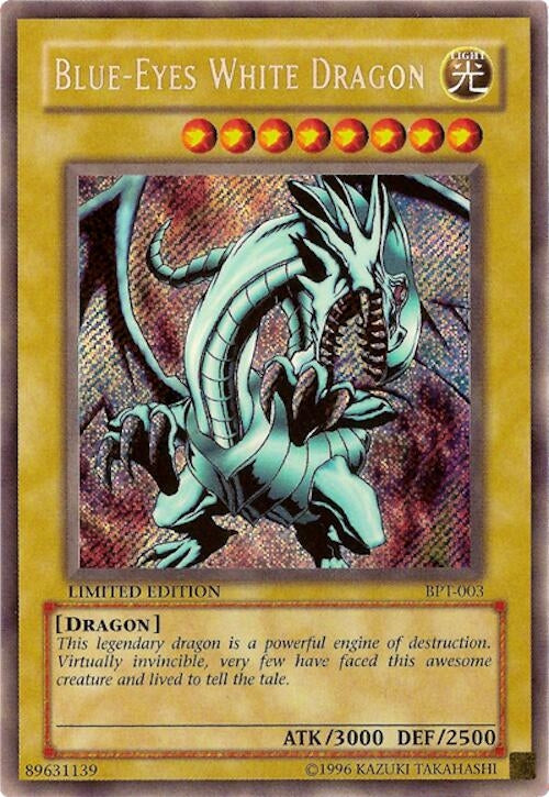 Image for Blue-Eyes White Dragon (2002 Collectors Tin) (BPT-003) - YuGiOh