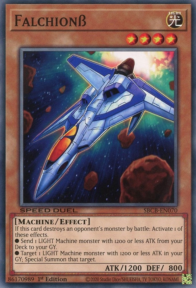 Image for Falchion Beta (Speed Duel: Battle City Box) (SBCB-EN070) - YuGiOh