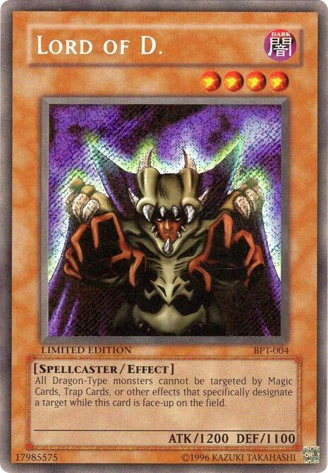 Image for Lord of D. (2002 Collectors Tin) (BPT-004) - YuGiOh