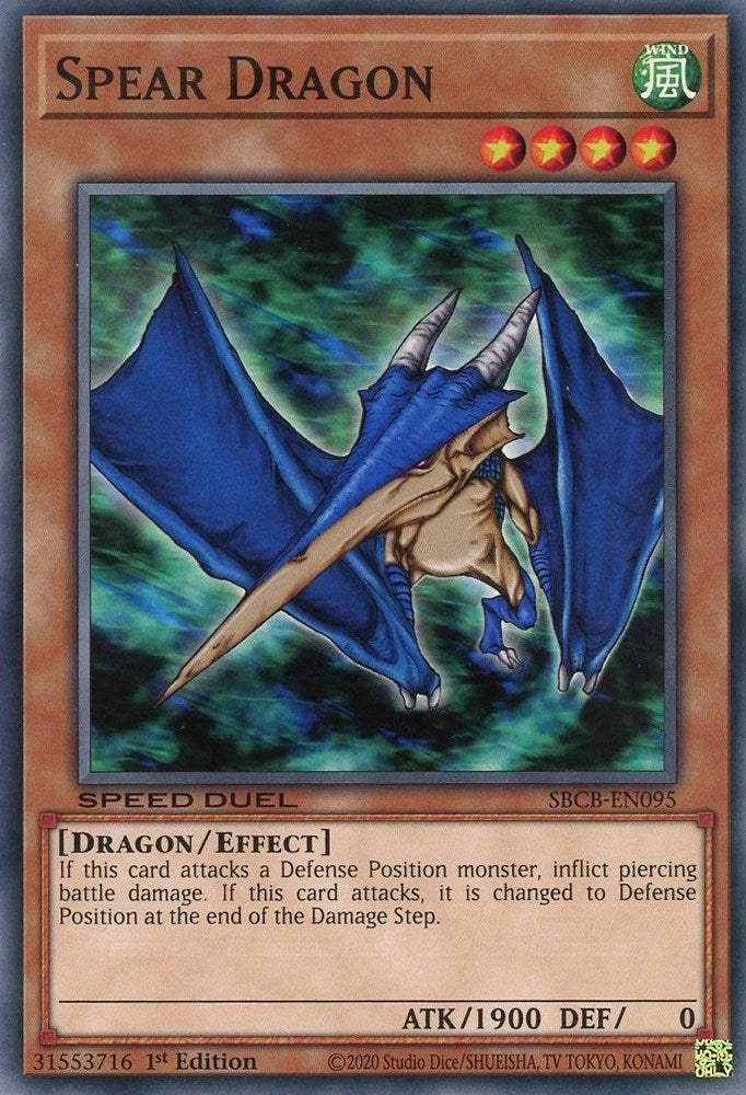 Image for Spear Dragon (Speed Duel: Battle City Box) (SBCB-EN095) - YuGiOh