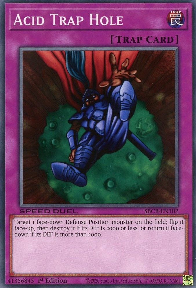 Image for Acid Trap Hole (Speed Duel: Battle City Box) (SBCB-EN102) - YuGiOh