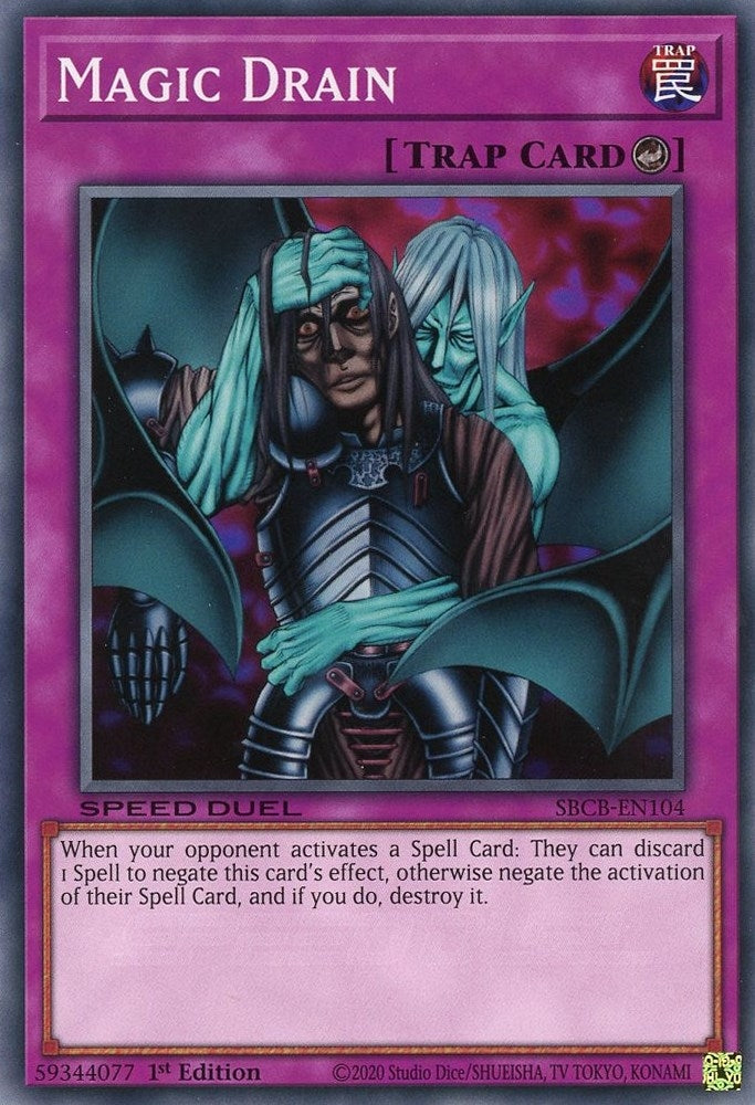 Image for Magic Drain (Speed Duel: Battle City Box) (SBCB-EN104) - YuGiOh