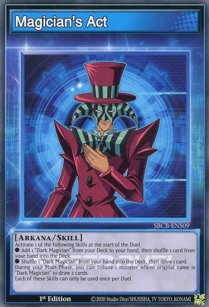 Image for Magician's Act (Speed Duel: Battle City Box) (SBCB-ENS09) - YuGiOh