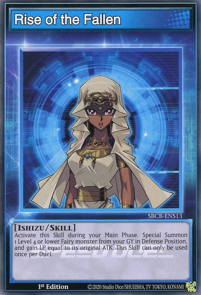 Image for Rise of the Fallen (Speed Duel: Battle City Box) (SBCB-ENS13) - YuGiOh