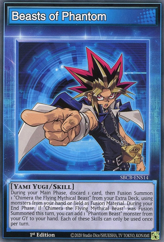 Image for Beasts of Phantom (Speed Duel: Battle City Box) (SBCB-ENS14) - YuGiOh
