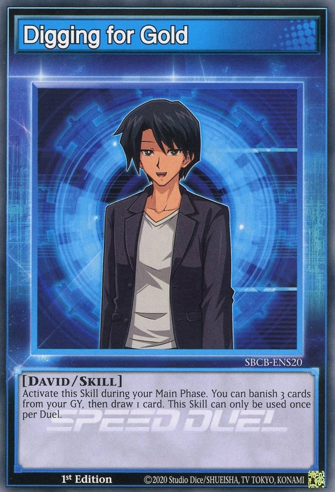 Image for Digging for Gold (Speed Duel: Battle City Box) (SBCB-ENS20) - YuGiOh