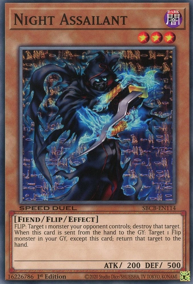 Image for Night Assailant (Speed Duel: Battle City Box) (SBCB-EN114) - YuGiOh