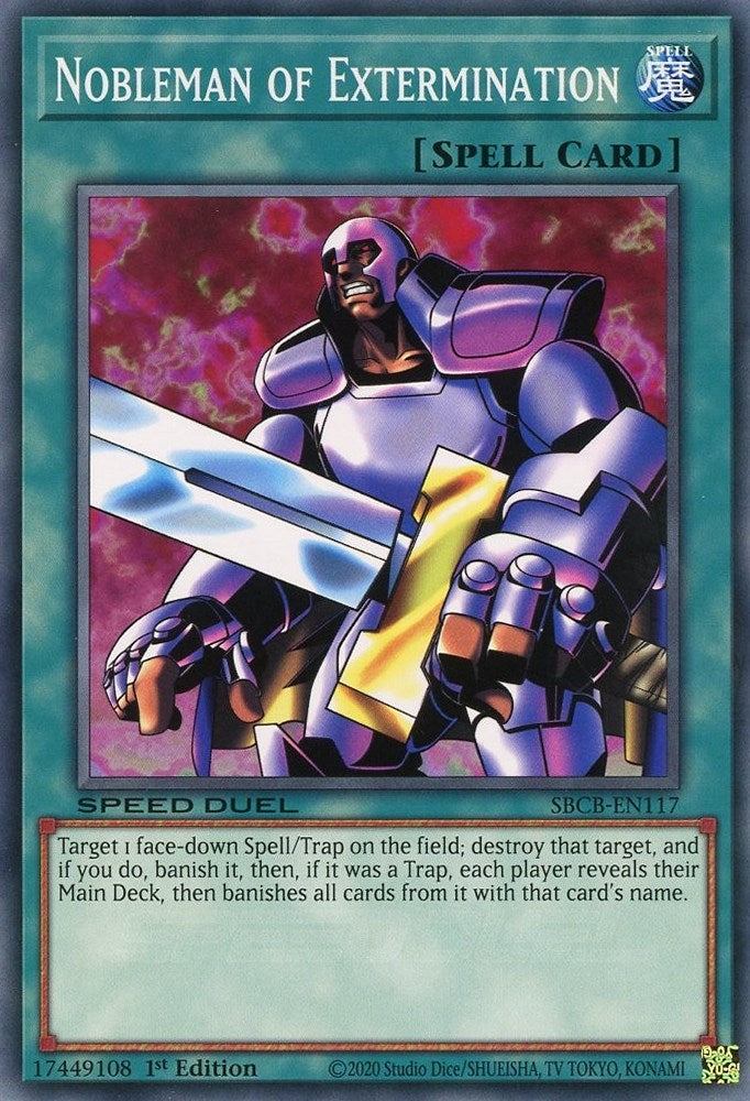 Image for Nobleman of Extermination (Speed Duel: Battle City Box) (SBCB-EN117) - YuGiOh