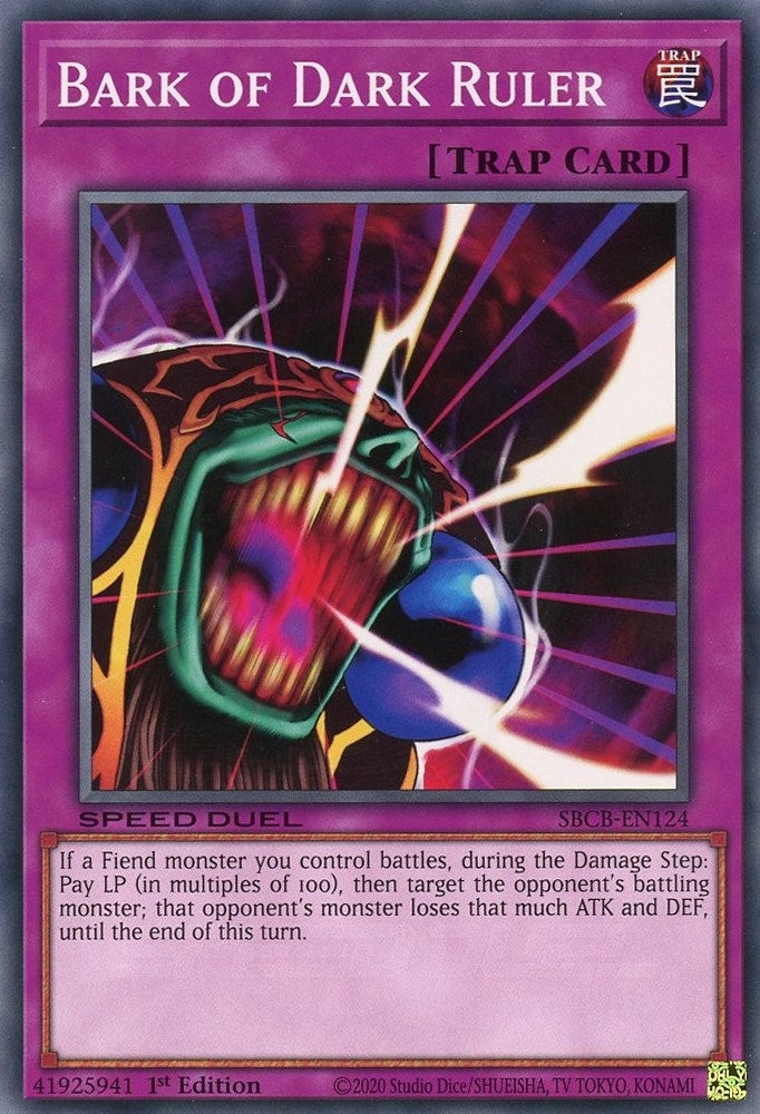 Image for Bark of Dark Ruler (Speed Duel: Battle City Box) (SBCB-EN124) - YuGiOh