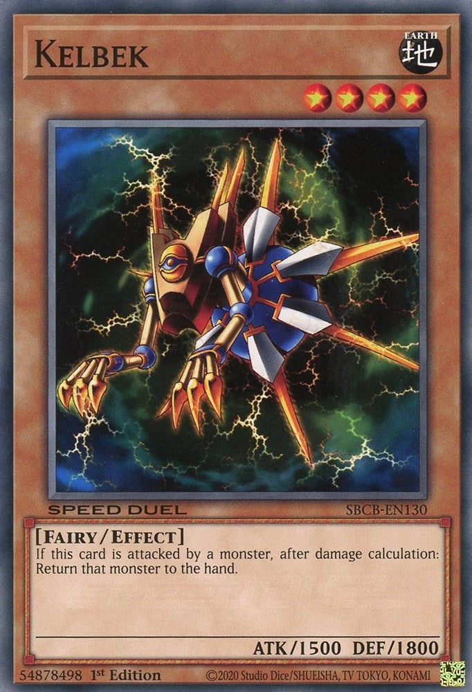 Image for Kelbek (Speed Duel: Battle City Box) (SBCB-EN130) - YuGiOh