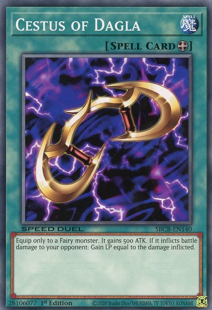 Image for Cestus of Dagla (Speed Duel: Battle City Box) (SBCB-EN140) - YuGiOh